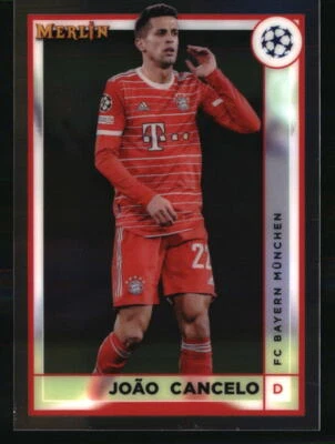 JoÃ£o Cancelo 2022-23 Merlin Chrome UEFA Club Competitions #57 SOCCER Card - Image 1 of 2