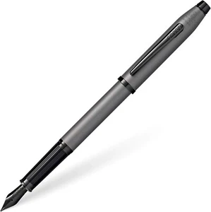 Cross Century II Gunmetal Gray Lacquer Fountain Pen, Premuim Pen, Gift Box - Bild 1 von 5