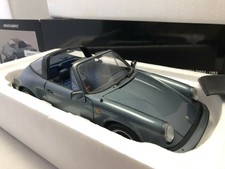 1/18 scale metal die cast model MINICHAMPS 1983 Porsche Carrera Targa Blue 