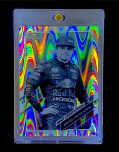 MAX VERSTAPPEN RARE RAYWAVE REFRACTOR SP Parallel Silver Holo 2024 Chrome NASCAR - Picture 1 of 5
