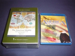 Teaching Co Great Courses DVDs THE AMERICAN IDENTITY new sealed + BONUS - Picture 1 of 5