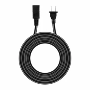 2-Prong Square AC Power Cord Cable For Roland HS 60 80 MKS 7 10 20 30 70 100 JX - Picture 1 of 4