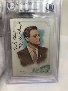 2015 Topps Allen und Ginter #55 Jonah Keri Autogramm Beckett Authentic - Bild 1 von 3