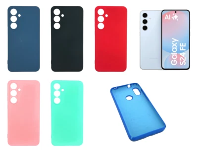 Funda para Samsung Galaxy S24 FE (5G) Rigida Silicona Ultra Suave PTS