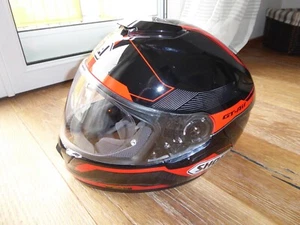 SHOEI GT-Air Motorradhelm schwarz / rot glänzend Größe L WIE NEU - Bild 1 von 10