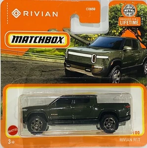 Matchbox Rivian R1T Graphite 2024 new (short Card) - Picture 1 of 2