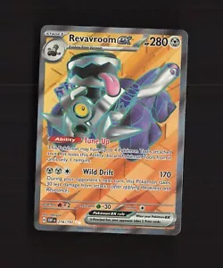 Revavroom ex 216/197 Obsidian Flames Full Art Holo Ultra Rare Pokemon Card - Picture 1 of 13