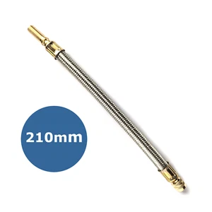 Ventilverlängerung 210mm lang flexibel Metall LKW PKW Auto Reifen Ventil Adapter - Bild 1 von 6