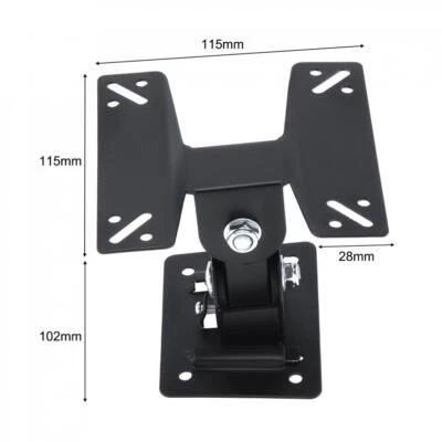 TV Wall Mount Bracket 180° Rotation Fit for 14-26 Inch LCD LED Flat Panel 22lb - Image 1 of 4