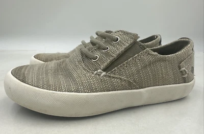 Sperry Shoes Youth 10.5 Bodie Sneaker Lace Up Flat SCK261085 Beige Fabric Casual - Image 1 of 4