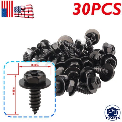 30x Para Toyota Parachoques Guardabarros Sello Salpicaduras Protector Remache Clip Tornillo Sujetador Foto 1 de 4