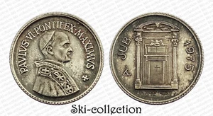 Médaille Papale-VATICAN. PAULUS VI° A.JUB. 1975. Argent/ Silver - Picture 1 of 1
