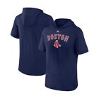 Boston Red Sox MLB Men's Majestic Navy Short Sleeve Hooded Team T-Shirt Tee: 2XL