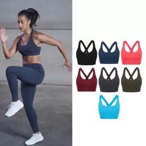 Tombo Medium Impact Core BH TL371 - Fitnessstudio Sport Yoga Joggen kurzes Oberteil - Bild 1 von 35