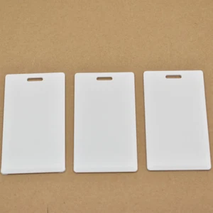 50Pcs Thick RFID Card 125KHz T5577 Writable Rewrite Proximity Access Cards - Picture 1 of 3