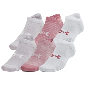 Under Armour Essential No-Show Socks (6 Pairs) Gym Running Walking Mens XL - Picture 1 of 1
