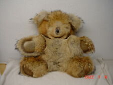Beautiful Teddy Bear Made From Genuine Coyote Fur
