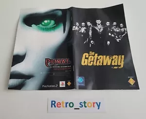 Sony Playstation PS2 - The Getaway - Notice / Instruction Manual - Picture 1 of 1