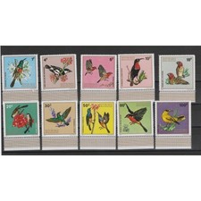 RUANDA - RWANDAISE 1976 FLORA E FAUNA  8 VAL MNH MF54466