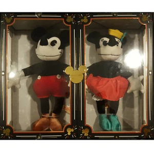 Disneyland Paris Exklusiv - Mickey & Minnie Plüschtier - 90. Geburtstag - 1928 - LE - Bild 1 von 3