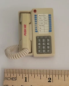 Vintage Magnet Arbeitstelefon ACME Retro funktioniert - Ringe - Bild 1 von 3