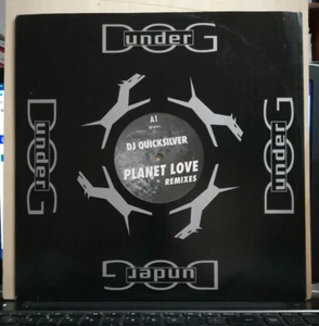 DJ QUICKSILVER - PLANET LOVE remixes - 3 tracks versions - vinile ep NUOVO  - Picture 1 of 6