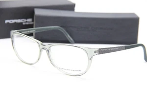 NEW PORSCHE DESIGN P'8246 B TRANSPARENT GREEN AUTHENTIC EYEGLASSES W/CASE 56-14 - Picture 1 of 3