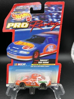 Team Hot Wheels 1998 Pro Racing Todd Bodine #35 Tabasco Car NASCAR Die Cast Foto 1 de 4