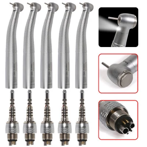 5 Stück Dental Glasfaser Handstück + 6 Loch Schnellkupplung Multiflex Lux KSPQ - Bild 1 von 12