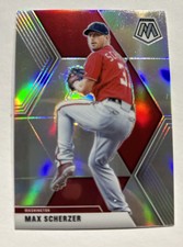 MAX SCHERZER 2020 Panini Chronicles Mosaic Silver Prizm  # 92