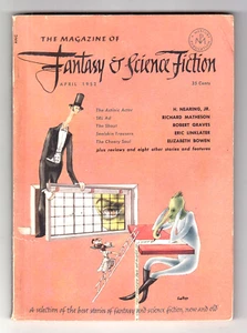MAGAZINE OF FANTASY & SCIENCE FICTION April 1952 (Vol. 3#2)/Richard Matheson - Picture 1 of 4