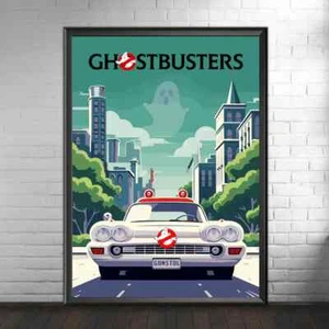 Ghostbusters Movie Poster – Classic Paranormal Edition - Picture 1 of 4