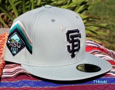 2023 MLB All Star Game San Francisco Giants резинке шляпа New Era 59FIF на поле - Изображение 1 из 4