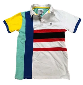Billionaire Boys Club Shirt Men's Medium Multicolor BB Keystone SS Polo Preppy - Picture 1 of 6