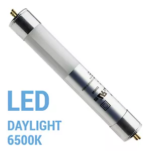 6" Inch LED Ballast Bypass F4T5/D Shatter Proof Tube 2W T5 G5 6500K Daylight - Picture 1 of 9