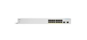 Inteligentny przełącznik Cisco CBS220-16T-2G-EU – 16x Gigabit + 2× SFP – możliwość montażu w szafie - Zdjęcie 1 z 1
