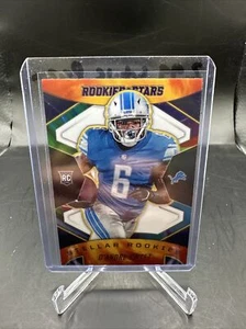 2020 Rookies & Stars D'Andre Swift bianco RC Prizm Lions - Foto 1 di 2