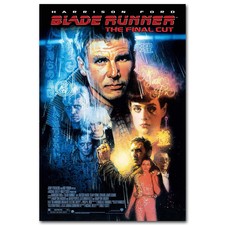 BLADE RUNNER harrison FORD sean YOUNG SCI-FI film Movie Poster 13x20 24x36inch