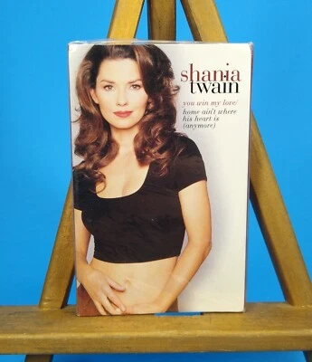 Shania Twain You Win My Love Cassette Tape Single 90s Country NEW - Image 1 of 3