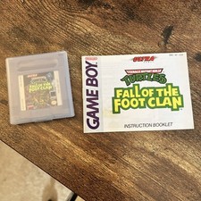Teenage Mutant Ninja Turtles: Fall of the Foot Clan (Nintendo Game Boy, 1990)