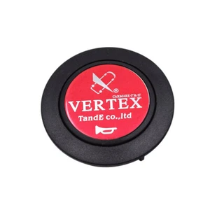VERTEX Red JDM Car Sport Steering Wheel Horn Button - Bild 1 von 3
