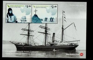 ROSS ABHÄNGIGKEIT 2012 SGMS132 CHRISTCURCH PHILATELISTISCHE GESELLSCHAFT CENT BRIEFMARKE EX POSTFRISCH - Bild 1 von 1