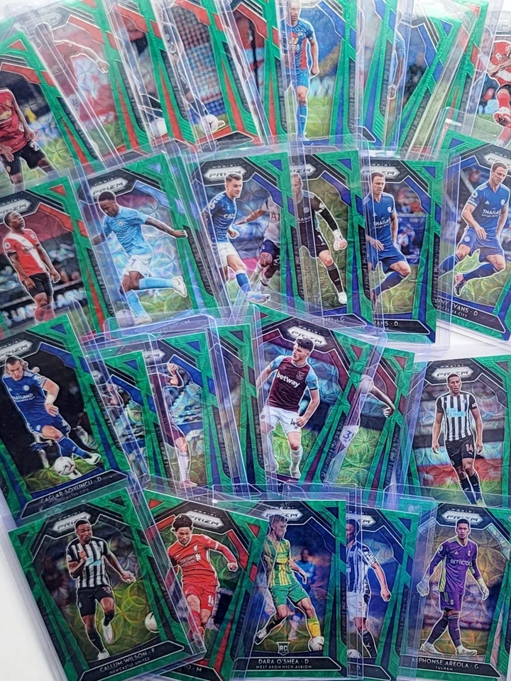 2020-21 Panini Prizm Premier League Base Prizms Choice Green /9 - singles - Image 1 of 1