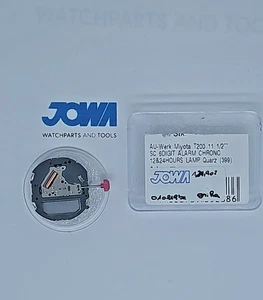 Miyota T200 SC Analog Digital Alarm Chrono Uhrwerk / movement - Bild 1 von 1