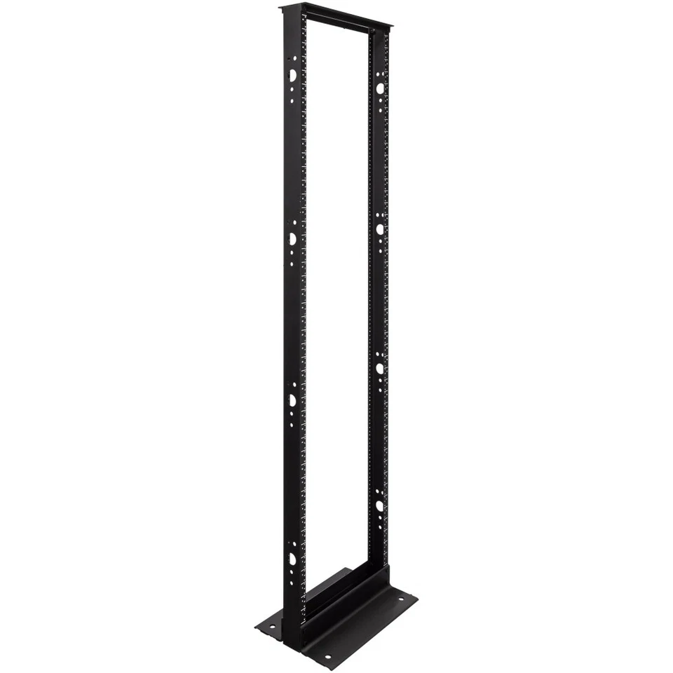 NavePoint 2 Post Open Frame Server Rack for 19 Inch Equipment, AV, Networking, - Image 1 of 1