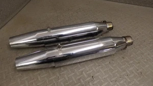 Harley Davidson Sportster XL 1200 883 lattine terminali di scarico (superiore + inferiore) standard - Foto 1 di 15