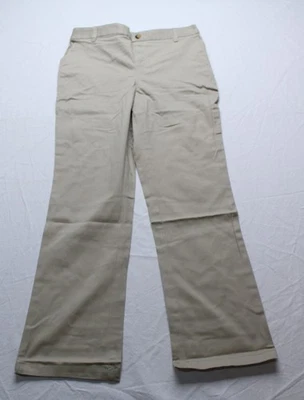Pantalón elástico French Toast Plus para niña corte recto CN6 caqui talla 12,5 Foto 1 de 4