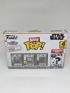Funko Bitty Pop! PACK DE 4 MINIFIGURAS MANDALORIANAS TOTALMENTE NUEVAS - Imagen 1 de 7