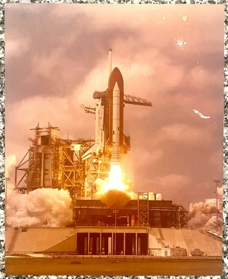 1980's NASA Shuttle Ignites the STS Era Type 1 Original Photo, 8x10in - Image 1 of 2