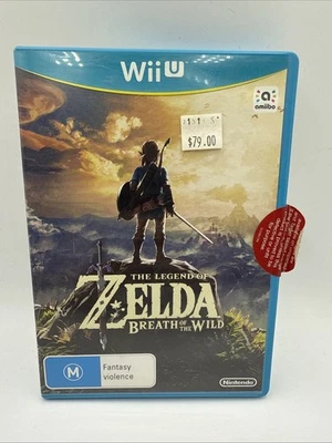 Legend of Zelda Breath of The Wild Wii U (Nintendo Wii, 2017) FREE TRACKED POST - Image 1 of 3
